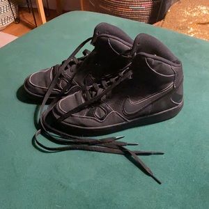 Black Nike Forces